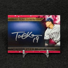 2019 Topps Diamond Icons Baseball Masahiro Tanaka Autographed Card Limited to 5