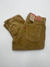 Levis 511 Premium Slim Fit Corduroy Pants Golden Brown Choose Size