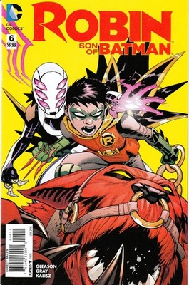 ROBIN Son of Batman #6 (2015) PATRICK GLEASON STORY, ART & COVER ~ UNREAD NM