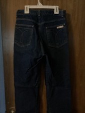 Calvin Klein Low Rider Jeans Womens Size 11 Blue Denim Straight Leg Vintage USA