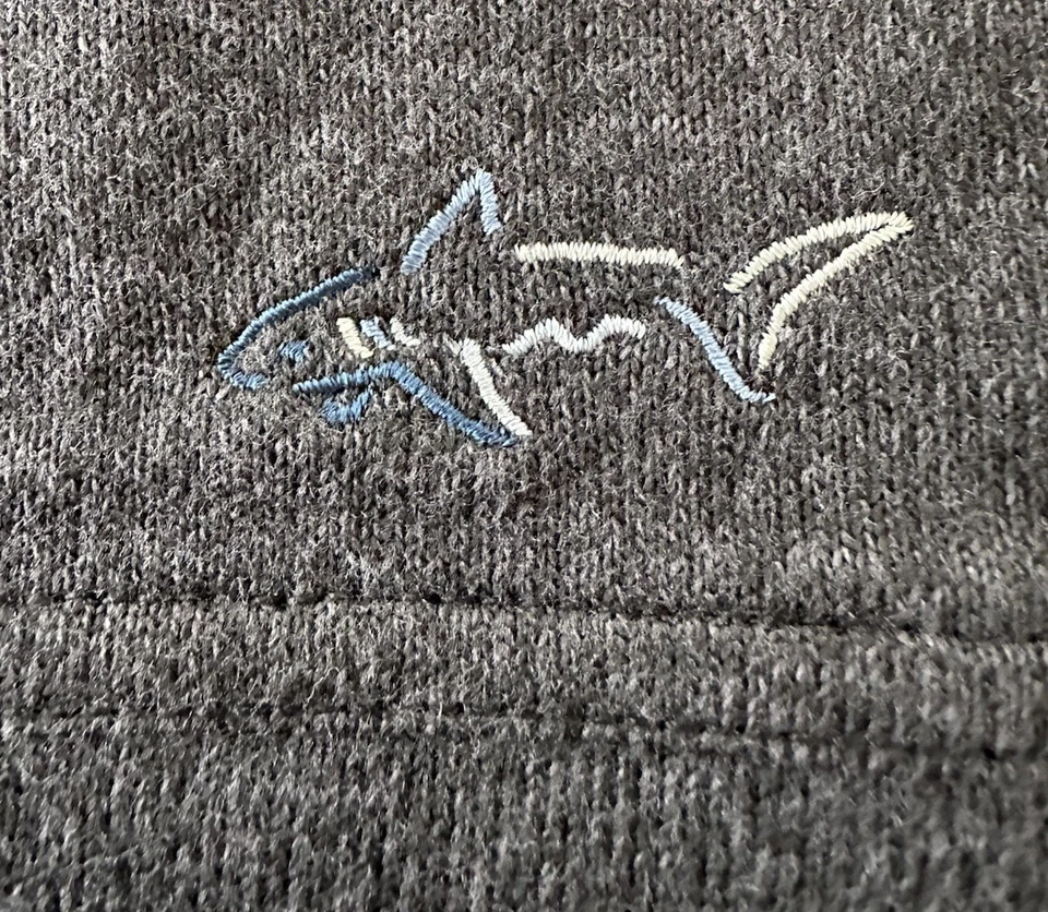 Greg Norman Performance Hoodie Men’s XL Heather Charcoal Golf Pullover NWT - Image 2 of 4