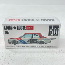  MINI GT 1/64 Datsun 510 Pro Street BRE510 V1 Kaido House Diecast Model 
