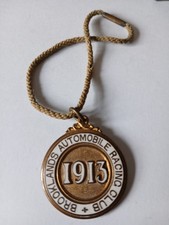 Brooklands members  badge 1913.Brooklands badge 1913