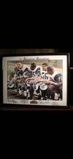 Fearsome Foursome Signed Photo Rams Deacon Jones Merlin Olsen Rosey Grier Lundy