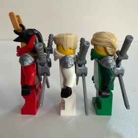 Lego Battle for Ninjago City 70728 Minifigures Rebooted Zane Lloyd Samurai X Nya