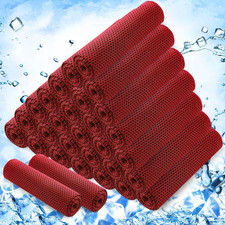 30 Pack Cooling Towels, 40"X12" Ice Breathable Soft Chilly Sweat Rag Microfiber