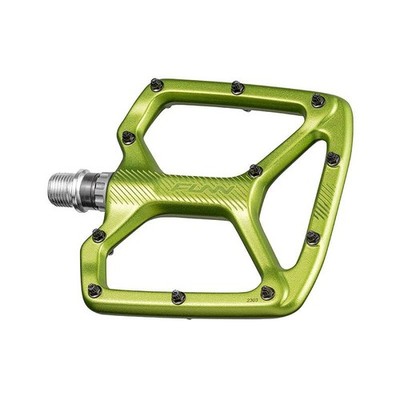 Pedale Python Aluminium Grün 100x110x10, 5mm 305901245 Funn Pedale Fahrrad MTB