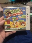 Poochy Yoshi's Woolly World Nintendo 3DS Game W/ Manual Tested And Works