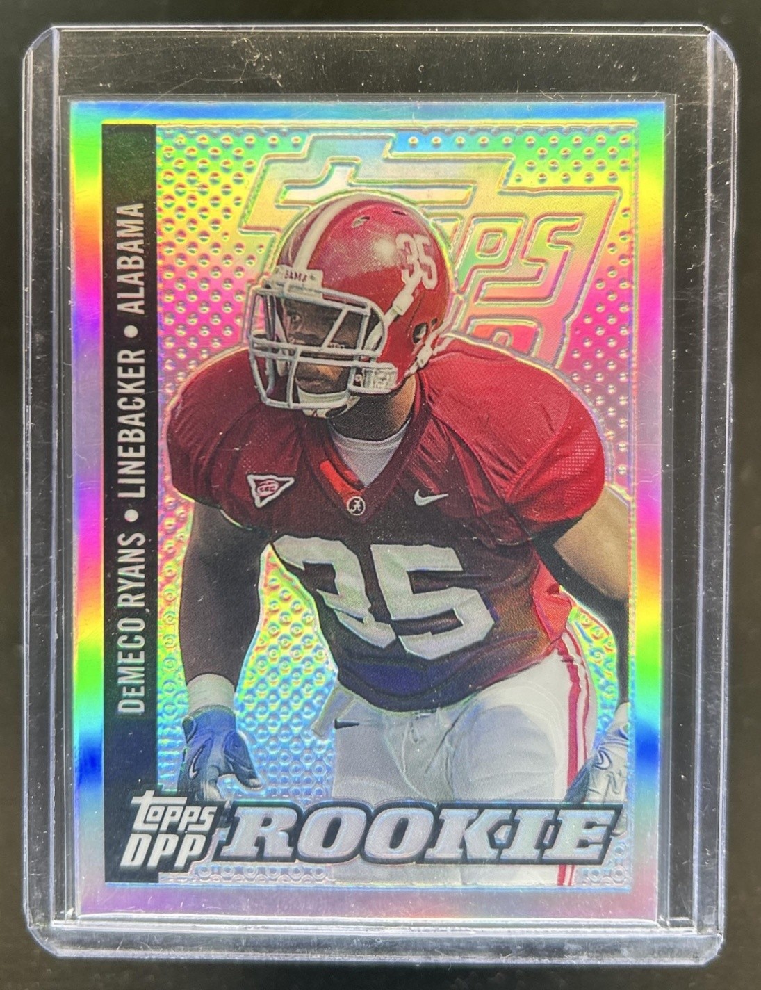 DeMeco Ryans Topps Draft Picks & Prospects #135 Chrome-Refractor