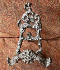 Small Metal Easel Art Display Stand for a Photograph or Miniature Oil Painting