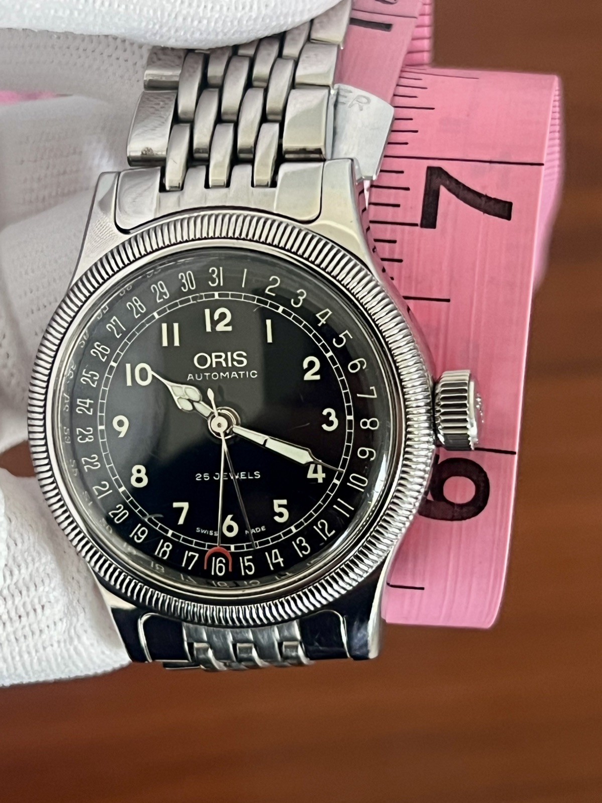 1990s Oris Big Crown Pointer Date 36 mm - 7463C B… - image 11