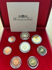 Euro KMS Monaco 2001 Kursm&uuml;nzensatz 3,88&euro; PP Original Box Zertifikat SELTENST!