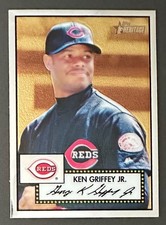 2001 Topps Heritage Chrome #CP41 Ken Griffey Jr. 386/552 Cincinnati Reds