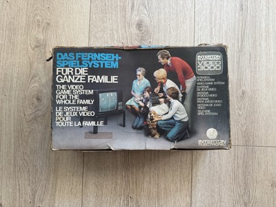 Konsole Fernsehspiel-System Video Game INTERTON VIDEO 3000 mit OVP Vintage