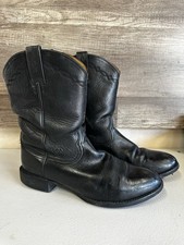Ariat Mens Heritage Pull On Roper Cowboy Boot Black 35501 Size 11 D