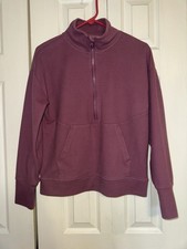 RBX Plum Quarter Zip Women  s Size Small
