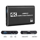 USB 3.0 HDMI Video Capture Card 4K 1080P 60fps Record For Game Live Streaming