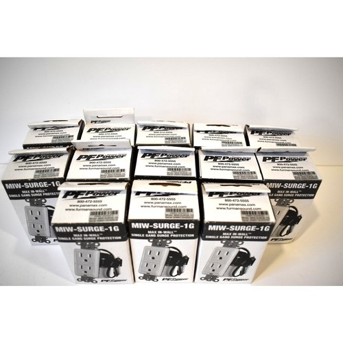 Panamax PF Power Single Gang Überspannungssteckdosenschutz MIW-SURGE-1G - Bild 2 von 8