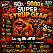  Grow a Garden 2 | 50x - 5000x Super Syrup Ge...