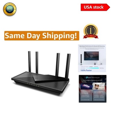 High-Performance AX55 Wi-Fi 6 Router: Strong Coverage & HomeShield Protection