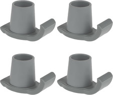 4 Pcs Walker Glide Skis,1 Inch Universal Fit Walker Ski Glides,Easy to Use Rubbe