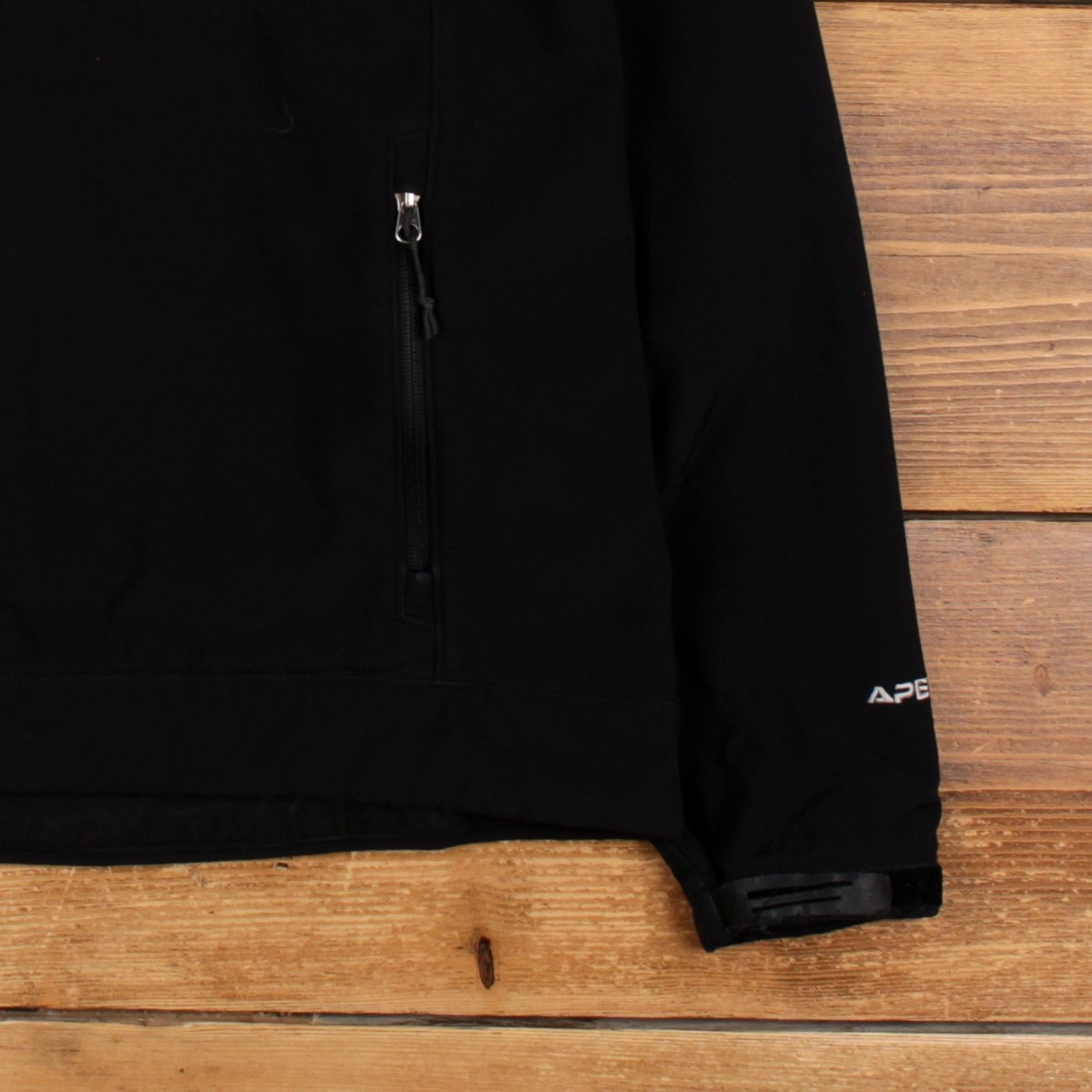 The North Face Apex Jacket M Mens 00s Black Outdoor Soft Shell Hiking  thumbnail 7