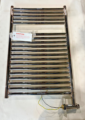 Myson ERR1N Wall-Mounted Electric Towel Warmer POLISHED NICKEL 20'' x 31'' New!
