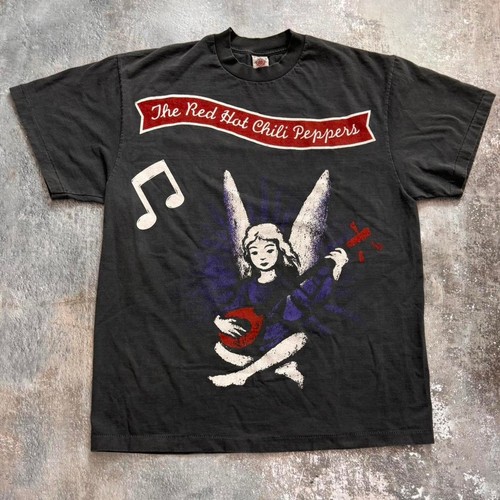 Vintage 90s Red Hot Chili Peppers Ressurection T Shirt Mexican Bootleg Peyote XL - Image 1