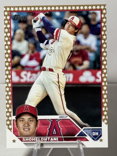 2023 Topps Series 2 Shohei Ohtani #600 Gold Star Border SP