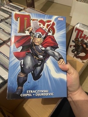 Thor Omnibus by J Michael Straczynski Coipel Djurdjevic Hardcover Marvel 2010 HC