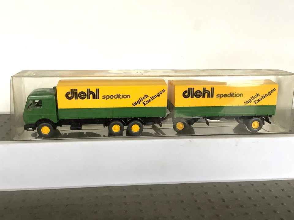 ✅Wiking HO/1:87 MB Lastzug "Diehl Spedition" (GK123-3R3/3)