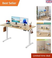 Image of Electric Height Adjustable Standing Desk 140x70 cm with Smart Memory Panel