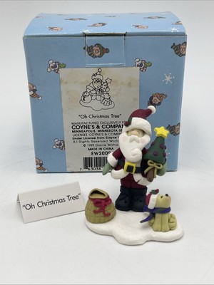 Coyne's Little Street Collection Oh Christmas Tree EW2009 Elayne Walrus 1999 NOS