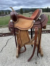 Horse Tack - 15 1/2 The American Western Barrel Racing Saddle