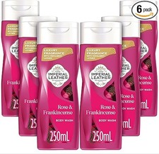 Imperial Leather Mallow & Rose Milk Body Wash | 6 x 500ml | Pampering Shower Gel 3.60 per litre