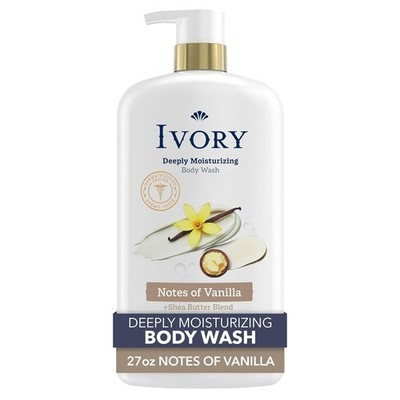Ivory Body Wash, Deeply Moisturizing, 24hr Nourishing Hydration, Soothes Itchy D