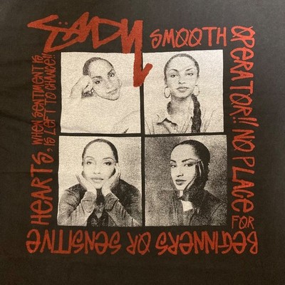 STUSSY x SADE T-Shirt Single Stitch XL Unworn Vintage Style