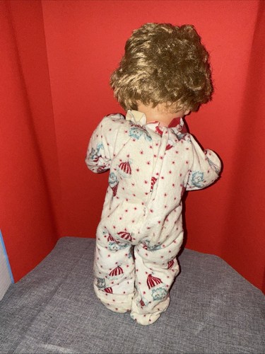 Vtg EEGEE'S POSI PLAYMATE 16" Doll Vinyl Face/Posable Soft Foam Body TLC - Picture 8 of 9