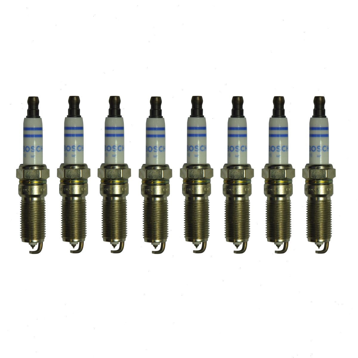8 pc Bosch Double Platinum Spark Plugs for 2003-2006 Mercedes-Benz CLK500 an