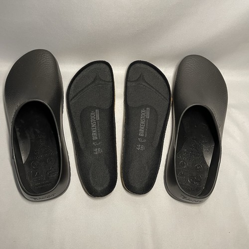 New Birkenstock Super-Birki Black Polyurethane Size 44 /M11 Slip Resistant Shoes - Picture 8 of 15
