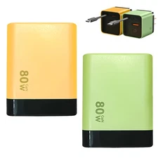 3-In-1 GaN Charger Scalable 80w Max Fast Charger Type C For iPhone Air/17/17 Pro