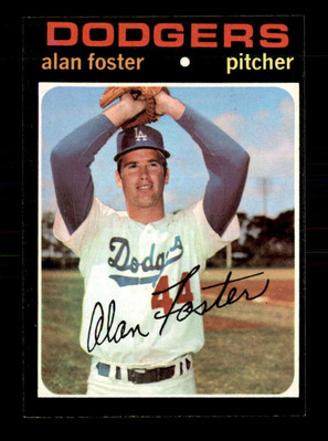1971 Topps #207 Alan Foster  EXMT/EXMT+ X2537354