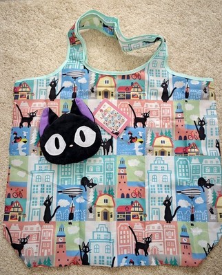 Original Japan Studio Ghibli Foldable Eco Bag   Kiki s Delivery Service Jiji New
