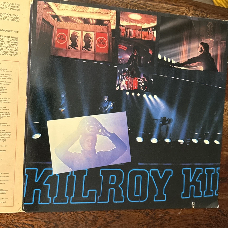 STYX Kilroy Was Here LP 1983 Hair Rock Stereo SP-3734 Sleeve E Record M READ - Image 3 of 4