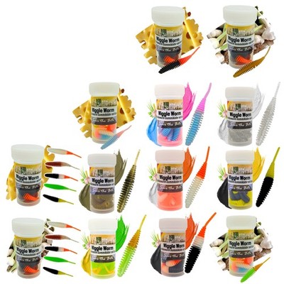 Wiggle Worm Aroma Forellenwurm Gummiköder Phthalatfrei 5,5cm 8STK Zite Fishing