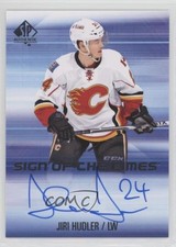2015-16 SP Authentic Sign of the Times Jiri Hudler #SOTT-JH Auto 4rn