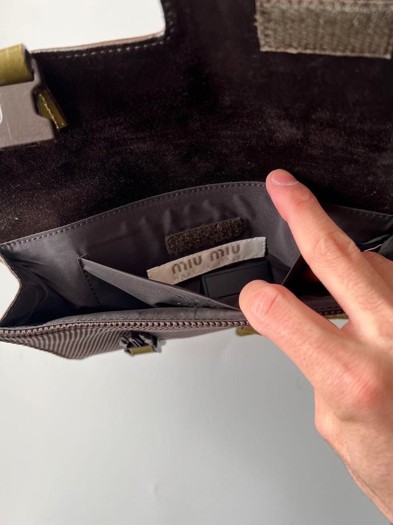 Miu Miu Docking Handbag Shoulder Bag FW1999 Collection