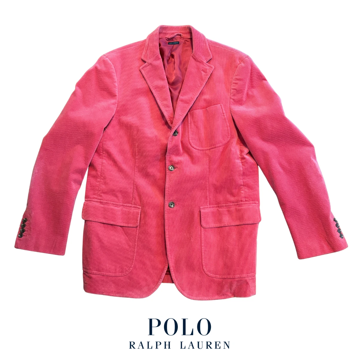Preços baixos em Capa Externa Polo Ralph Lauren Algodão Rosa