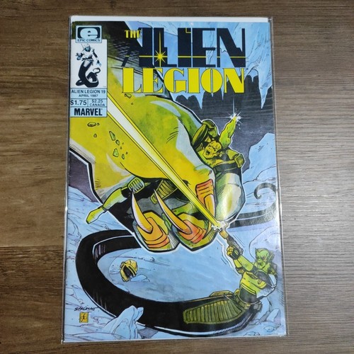 The Alien Legion Vol 1 #19 / 1987 Marvel Epic Comics Rare 1st Series Issue  - Picture 1 of 6