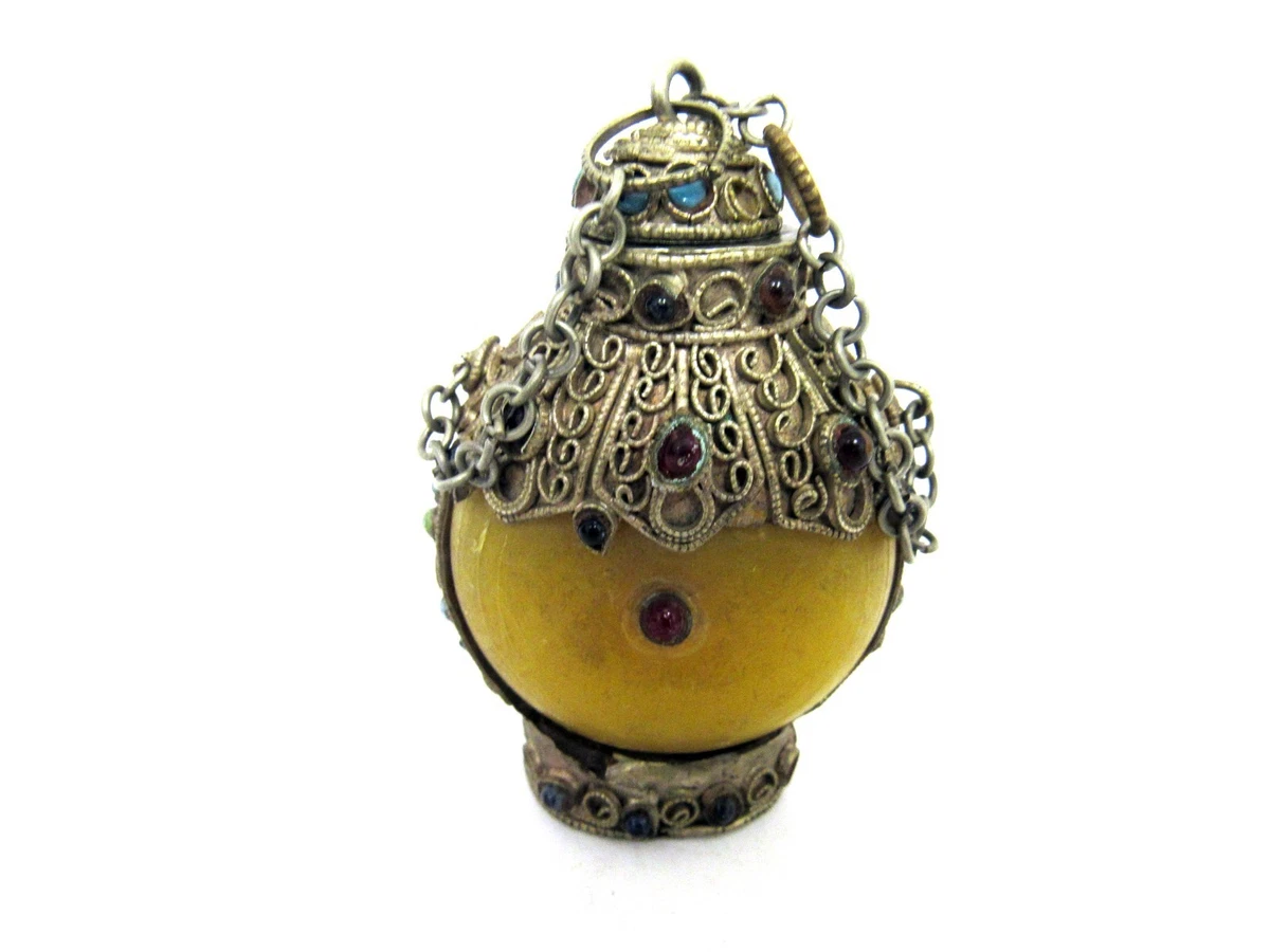中国古董银鼻烟壶| eBay